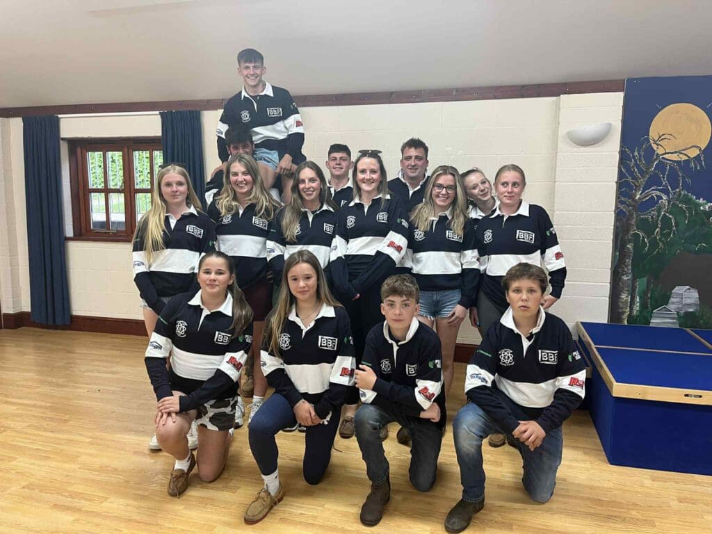 We’ve recently sponsored the Kingsbridge Young Farmers clothing.